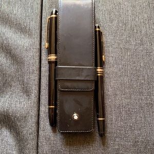 Genuine Mont Blanc 1990 writing set